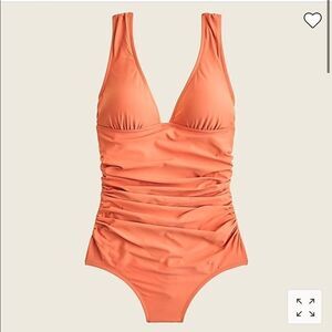 J. Crew Ruched femme one-piece swimsuit Item B6819*